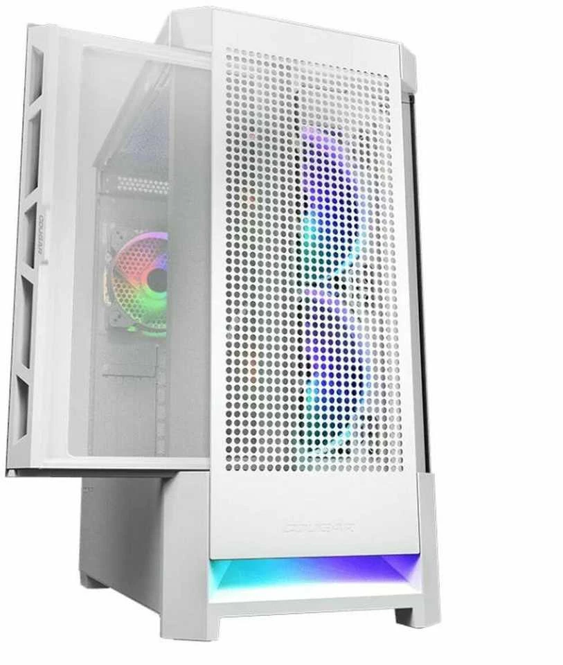 „Cougar Airface RGB Balta“ dėklas (CGR-5ZD1W-AIR-RGB)