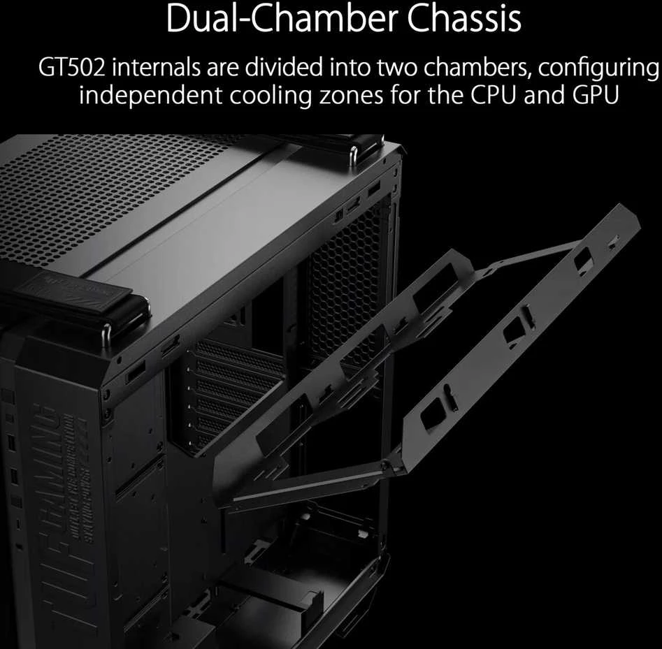 Kompiuterio korpusas Asus TUF Gaming GT502 PLUS TG ARGB