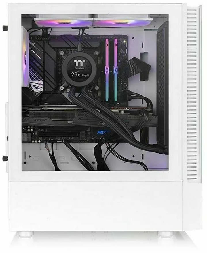 Thermaltake View 200 TG ARGB Snieguolė | PC dėklas