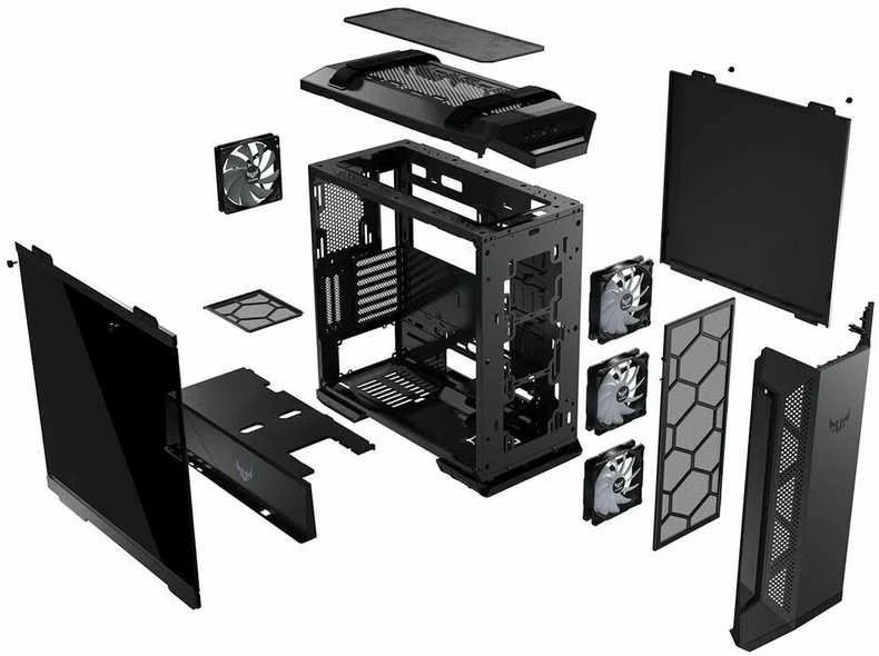 Korpusas Asus TUF GAMING CASE GT50