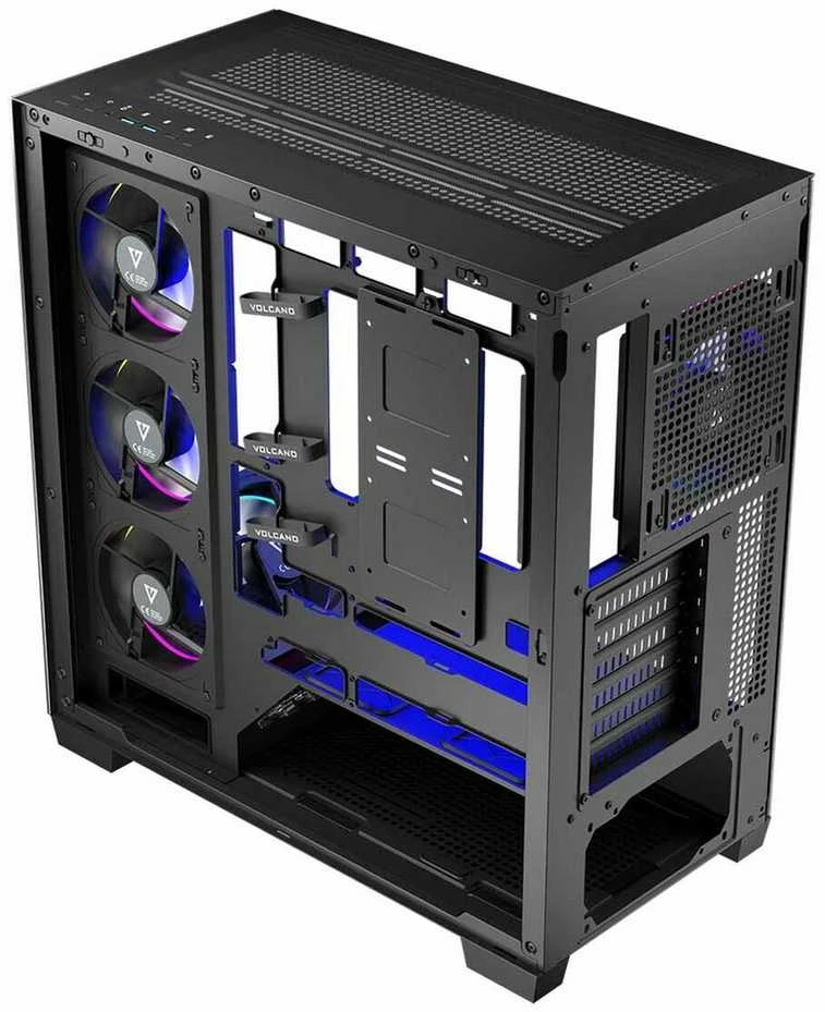 Modecom Volcano Stellar ARGB 5F juoda