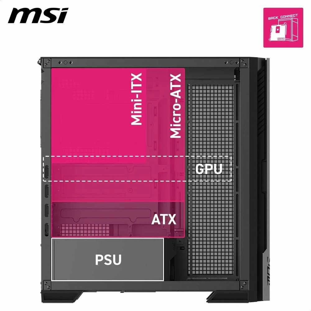 MSI MPG VELOX 300R AIRFLOW PZ ARGB case