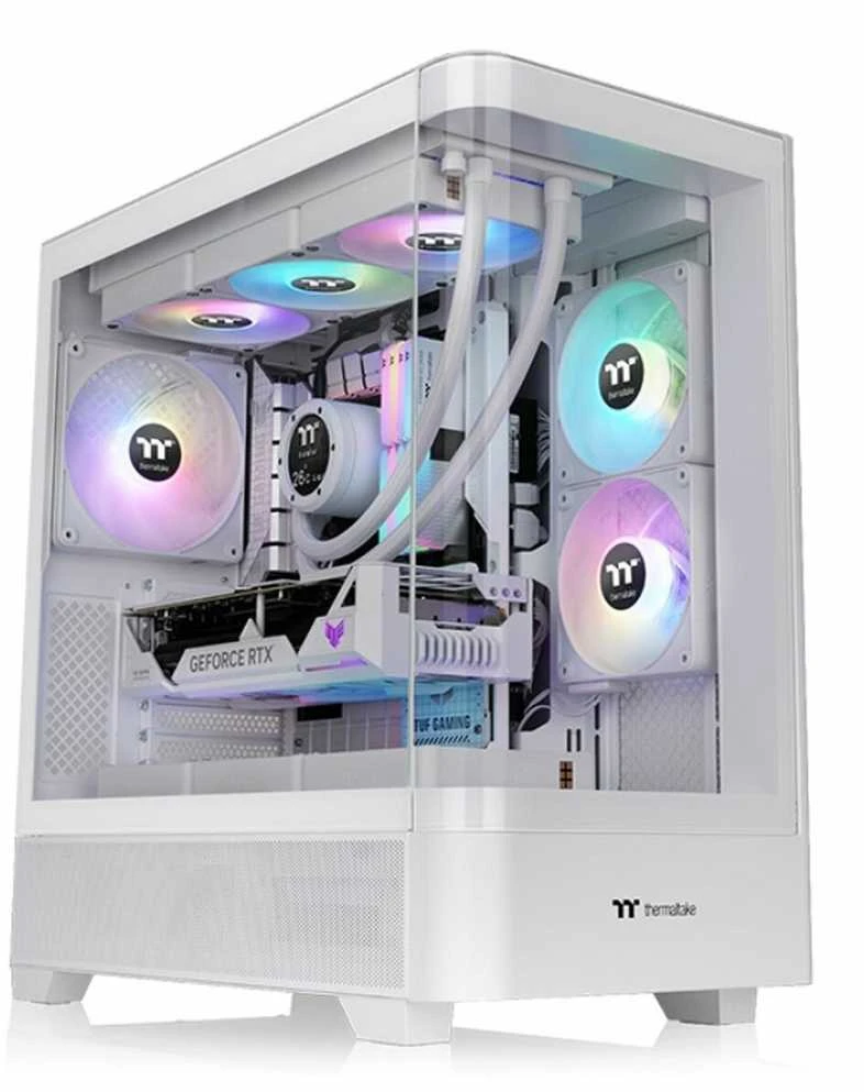 MIDI Thermaltake View 290 Snow Baltas