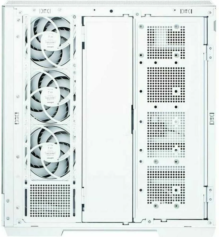 Zalman P50 DS kompiuterio korpusas, Midi-Tower, ATX, RGB, grūdintas stiklas - baltas