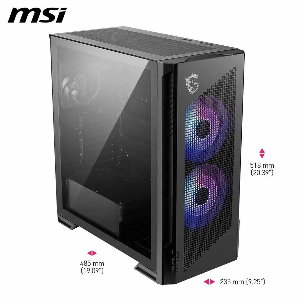 MSI MPG VELOX 300R AIRFLOW PZ ARGB case