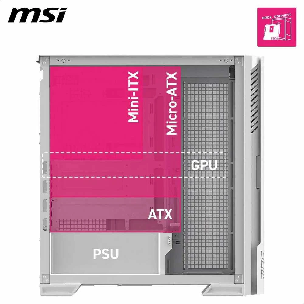 MSI MPG Velox 300R Airflow PZ Baltas