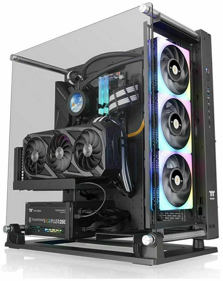 Thermaltake Core P3 TG Pro Midi Tower Juodas