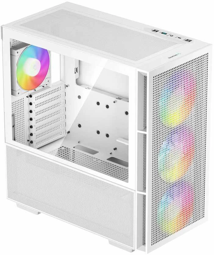 DeepCool CH560 Midi-Tower - balta