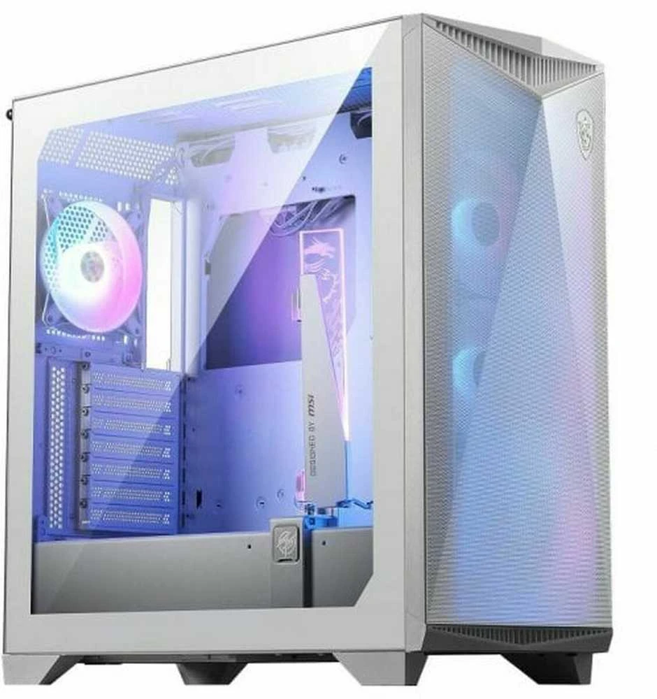 MSI | Kompiuterio korpusas | MPG GUNGNIR 300P AIRFLOW | Šoninis langas | Juodas | Vidutinio dydžio bokštas | ATX