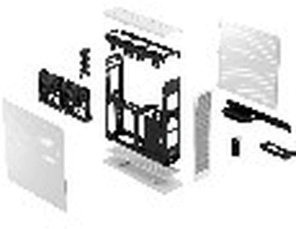 Korpusas Fractal Design FD-C-RID1N-02 | Baltas | Mini ITX
