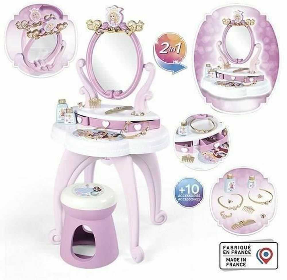 „Smoby Disney Princess“ tualetas 2in1 + 10 aksesuarų