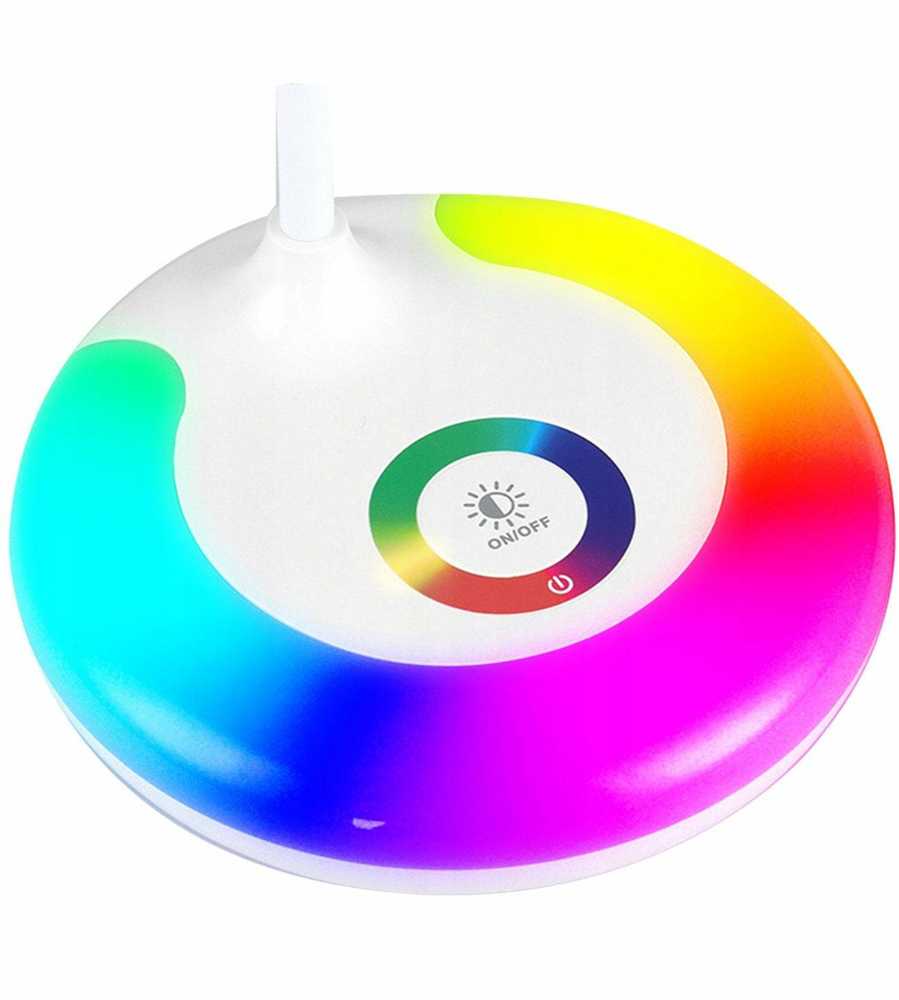 Biuro lempa su LED RGB apšvietimu ir 256 spalvomis