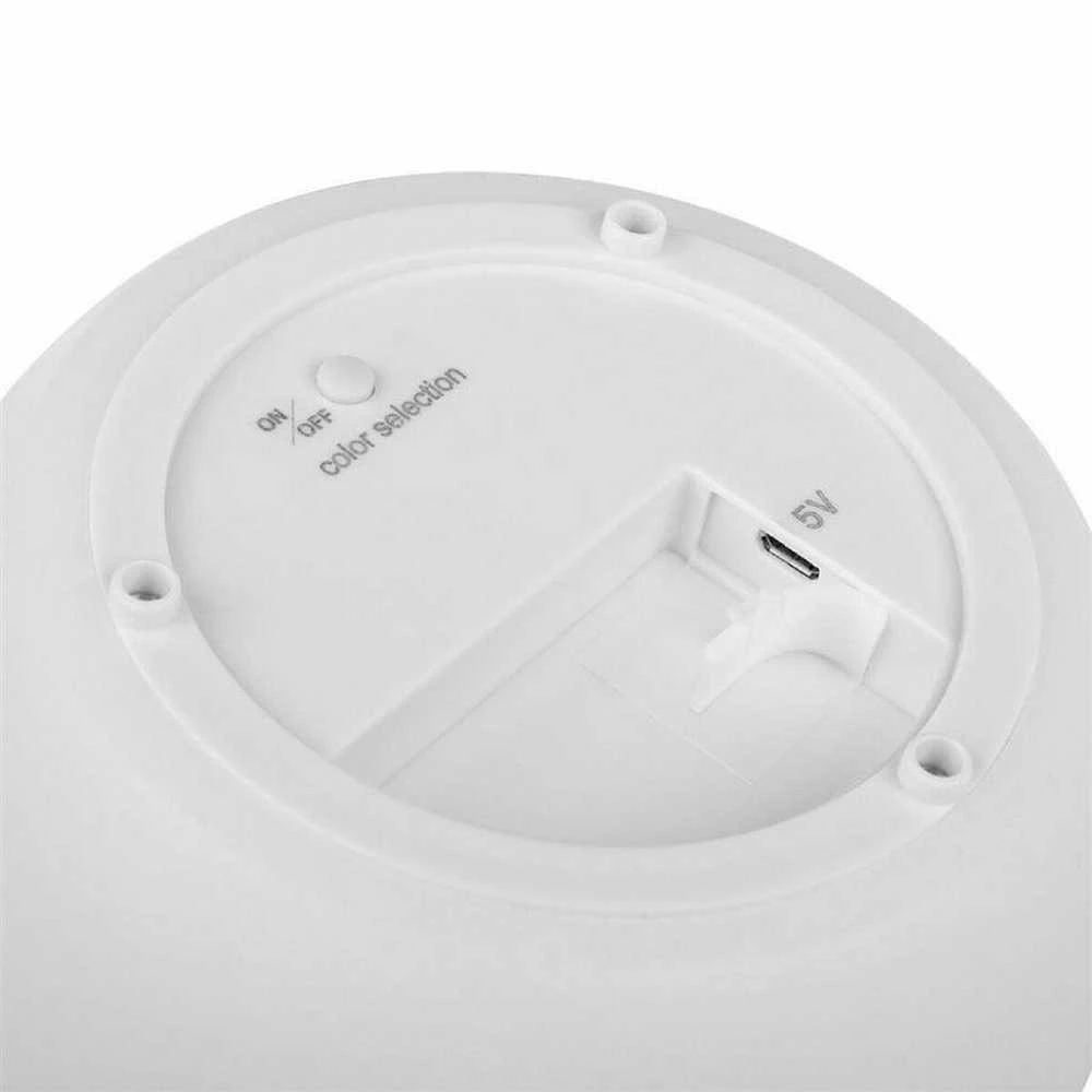 Smartwares OOO-50002 LED rechargeable table light, Baltas, Plastic, Universal, IP44, Non-changeable bulb(s), 1 bulb(s)