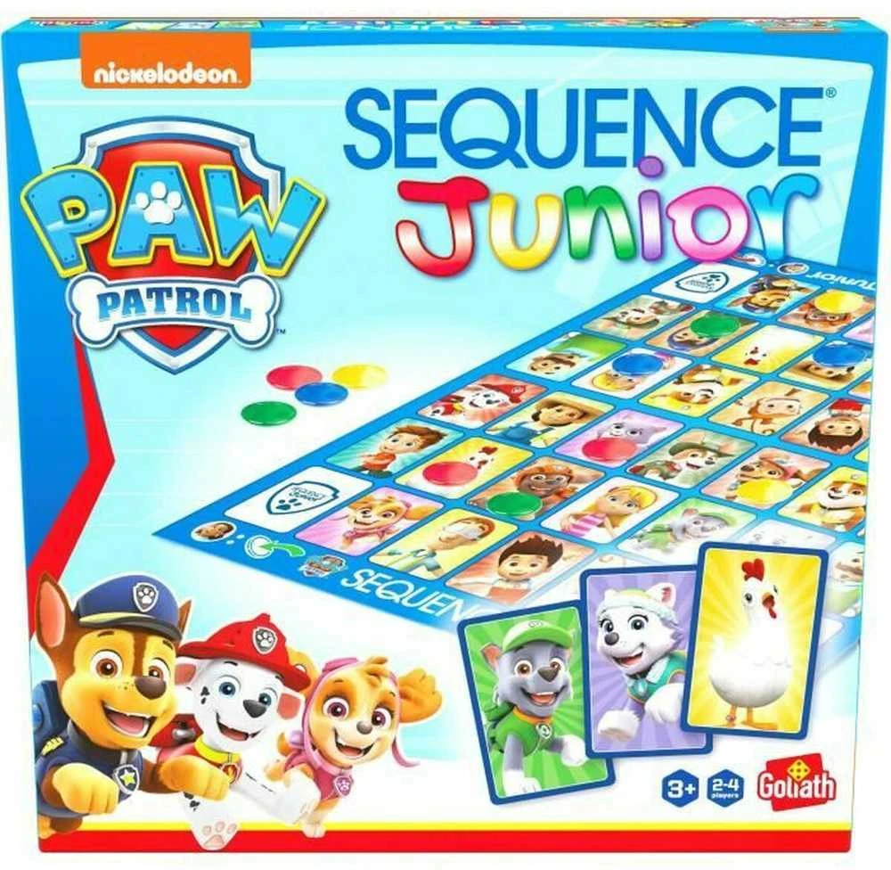 GOLIATH PAW PATROL Stalo žaidimas Sequence Junior, 932016,006