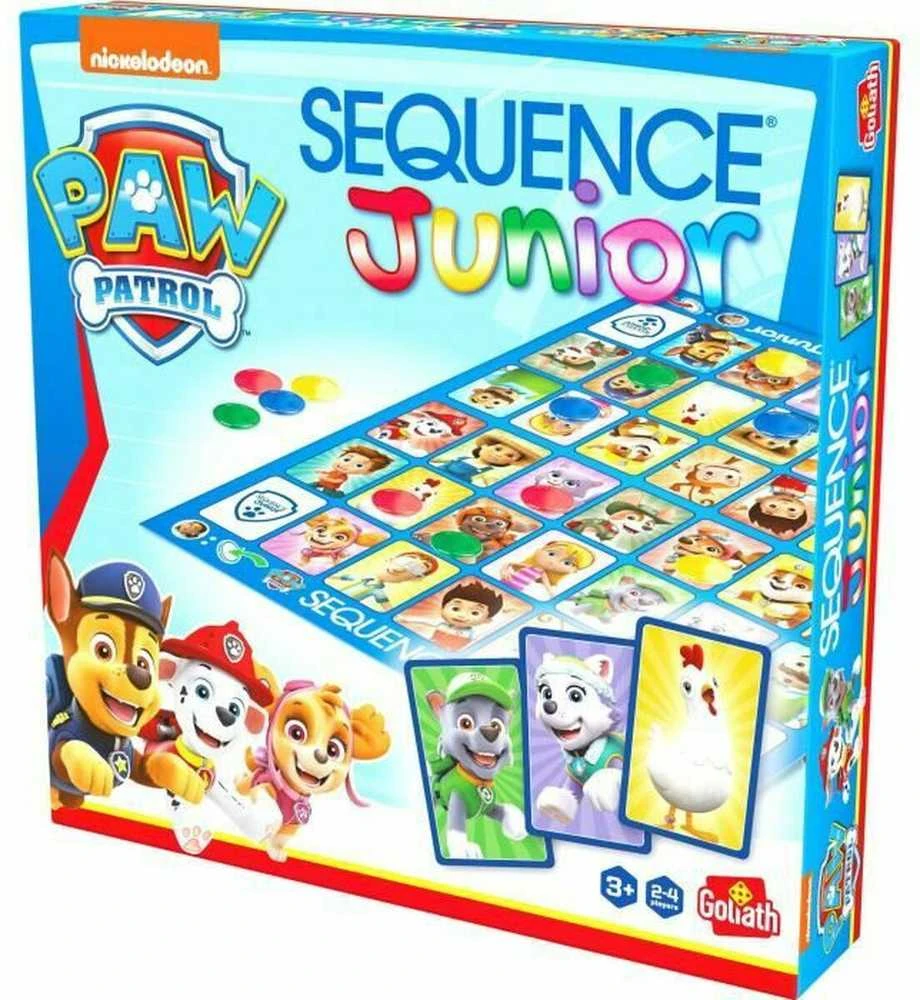 GOLIATH PAW PATROL Stalo žaidimas Sequence Junior, 932016,006