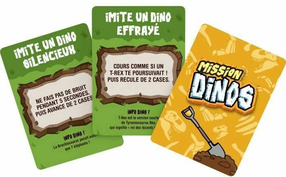 Stalo žaidimas Goliath MISION DINOS, FR, EN