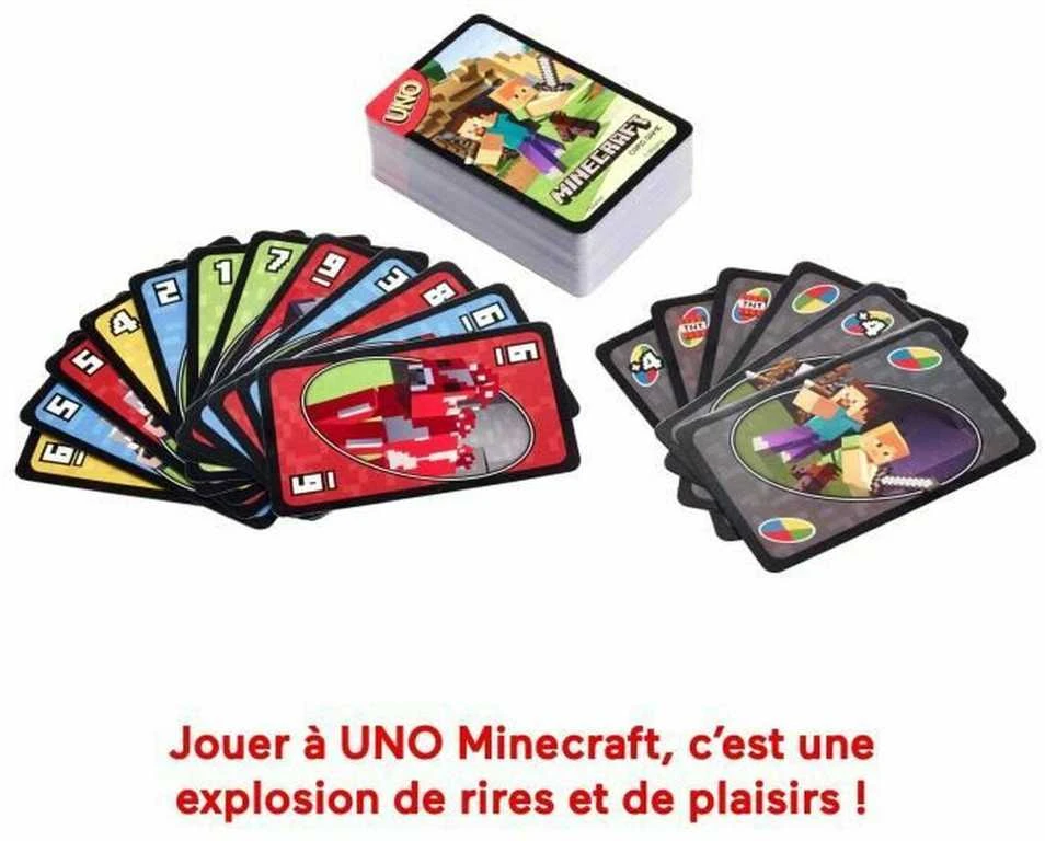 Mattel Minecraft UNO kortų žaidimas