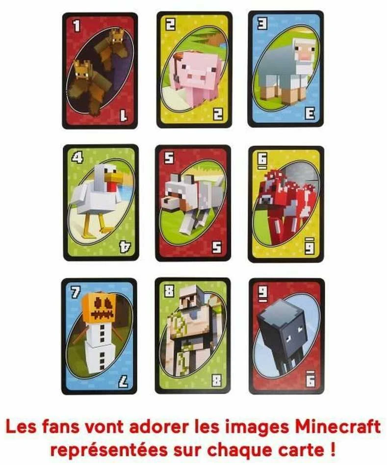 Mattel Minecraft UNO kortų žaidimas