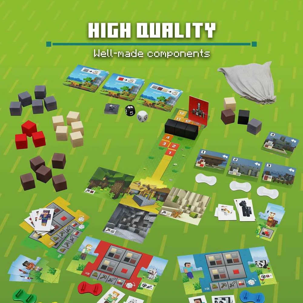 Ravensburger Minecraft kaimo herojai