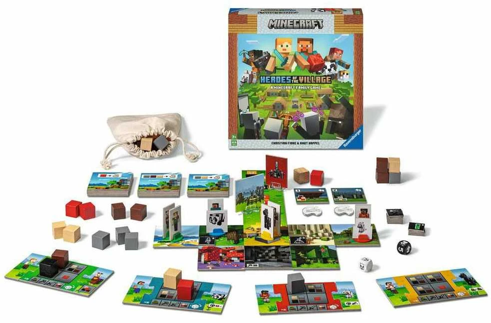 Ravensburger Minecraft kaimo herojai