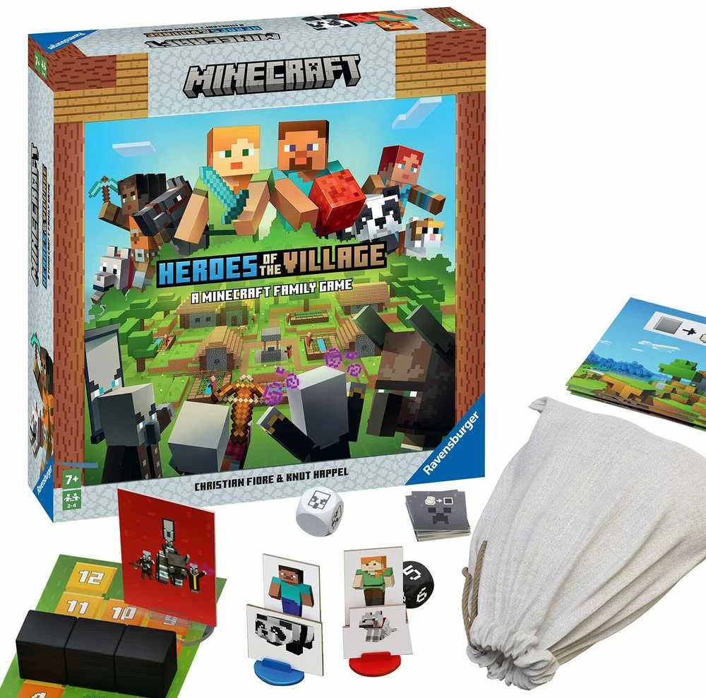 Ravensburger Minecraft kaimo herojai