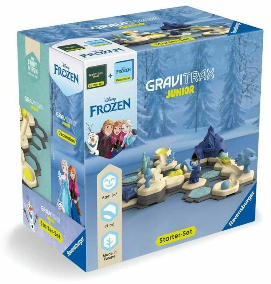 Ravensburger Mokslinis tiriamasis žaidimas GraviTrax Junior žiemos tema