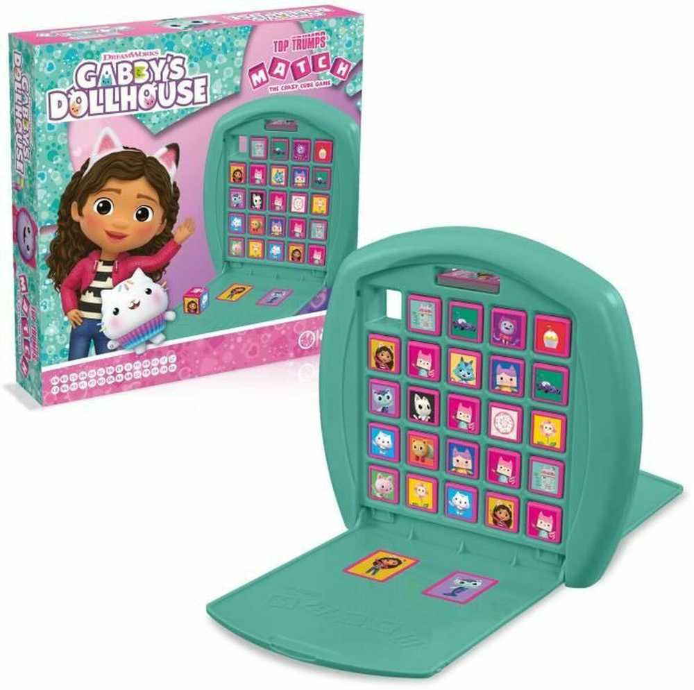 Winning Moves LAIMĖJIMAS Gabby's Dollshouse Top Trumps Match WM04252 54010
