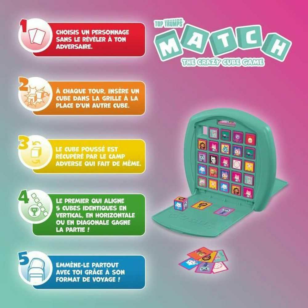 Winning Moves LAIMĖJIMAS Gabby's Dollshouse Top Trumps Match WM04252 54010