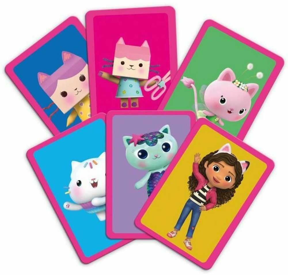 Winning Moves LAIMĖJIMAS Gabby's Dollshouse Top Trumps Match WM04252 54010