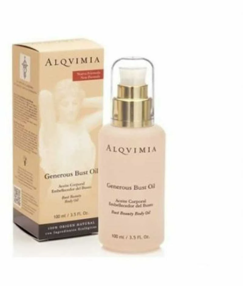 Kaklo ir krūtinės kremas Generous Bust Oil Alqvimia 100 ml