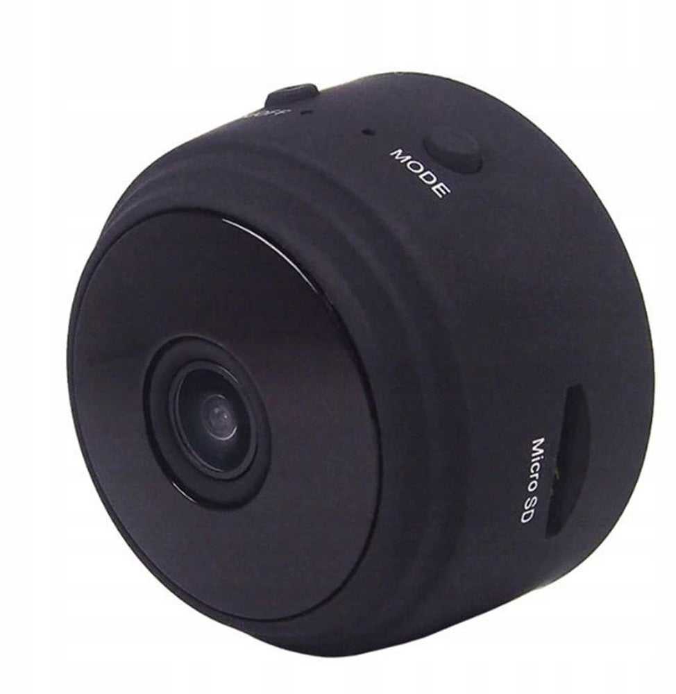 Belaidė mini šnipinėjimo kamera su WiFi ir Full HD