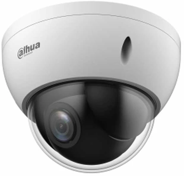 Dahua Technology Co Mini IP valdoma kamera 2MP STARLIGHT (1920x1080) 1 ~ 25 kadrų per sekundę, 4x priartinimas, IP 66, IK10, IVS