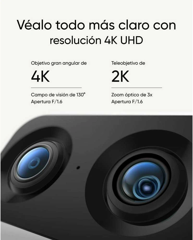 „Anker Eufy“ | Apsaugos kamera viduje | S350 | Ant stalo statoma | Plataus kampo objektyvas | „Micro SD“, maks. 128 GB