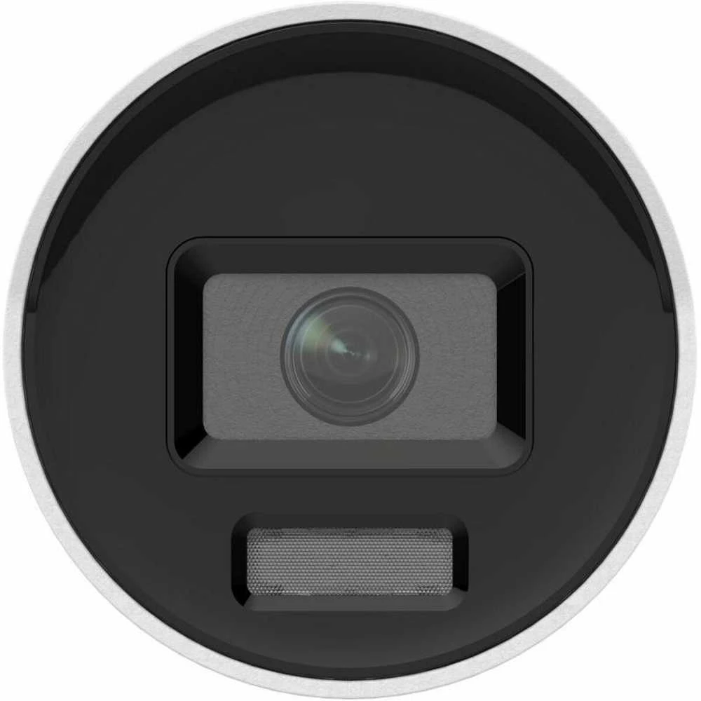 „Hikvision Pro“ serijos su „AcuSense DS-2CD2046G2H-IU(2.8mm)(eF) bullet IP apsaugos kamera lauko sąlygoms, 2688 x 1520 pikselių, montuojama ant lubų/sienos.