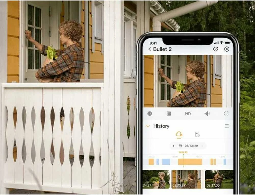 Lauko WiFi kamera IMOU Bullet 2E 5MP