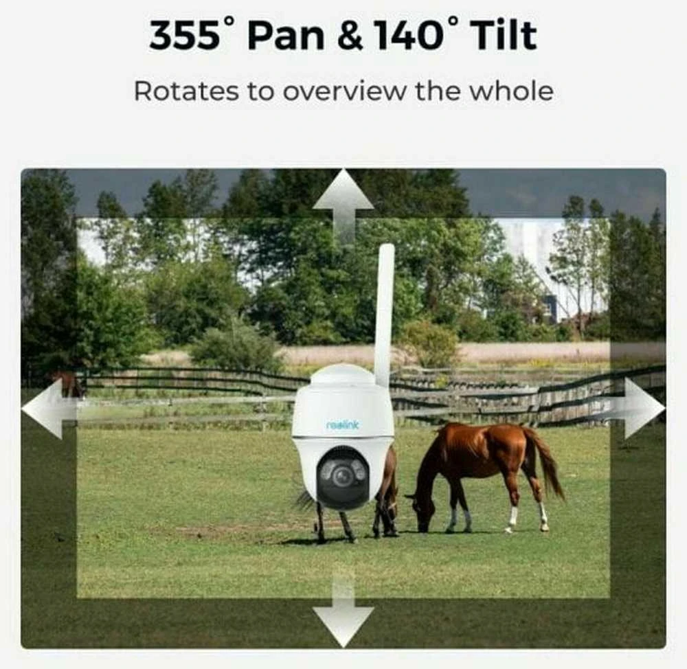„Reolink IP GO“ serijos kamera G330 + panelė
