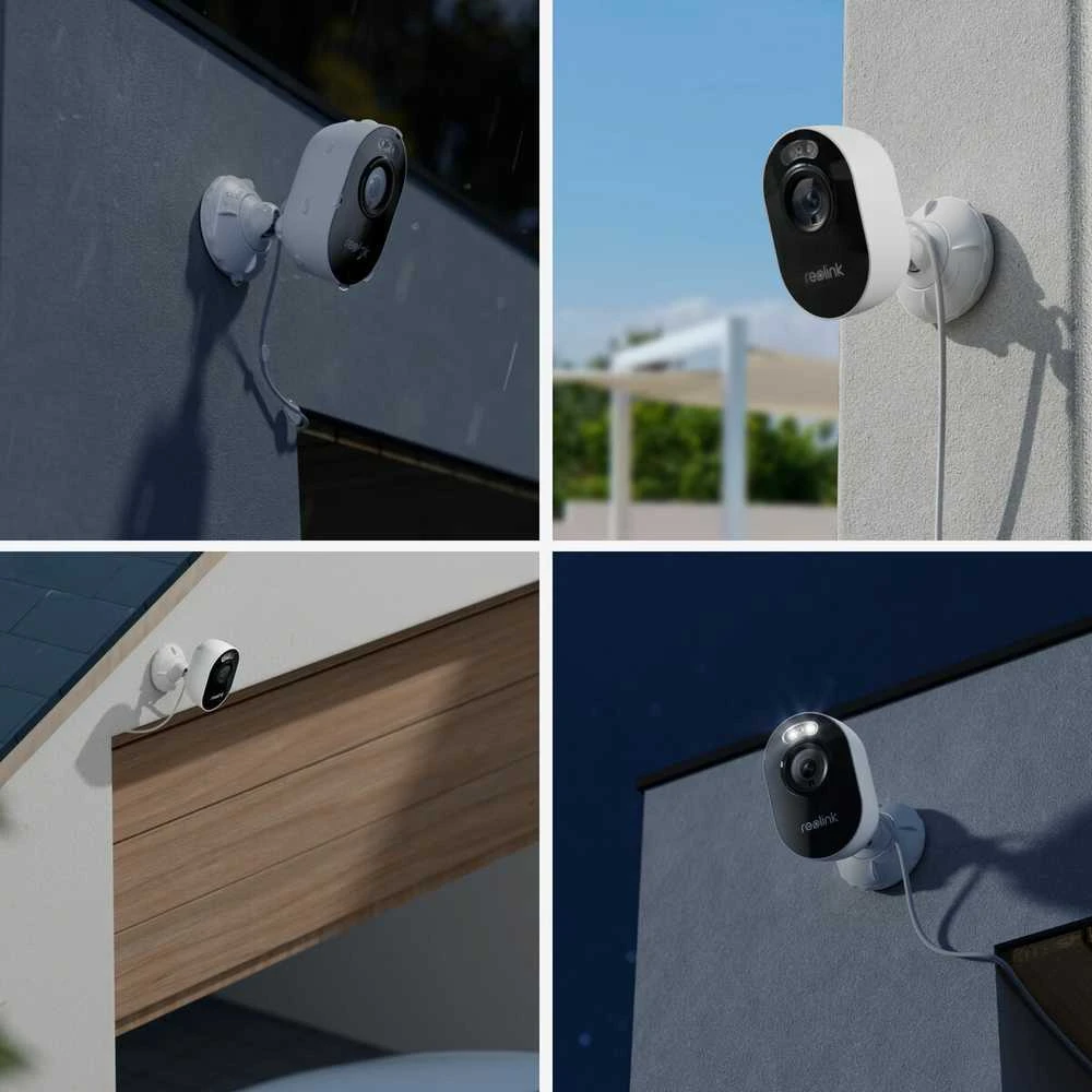 Išmani lauko apsaugos kamera Reolink Lumus Series E430 su apšvietimu, 2K, Wi-Fi