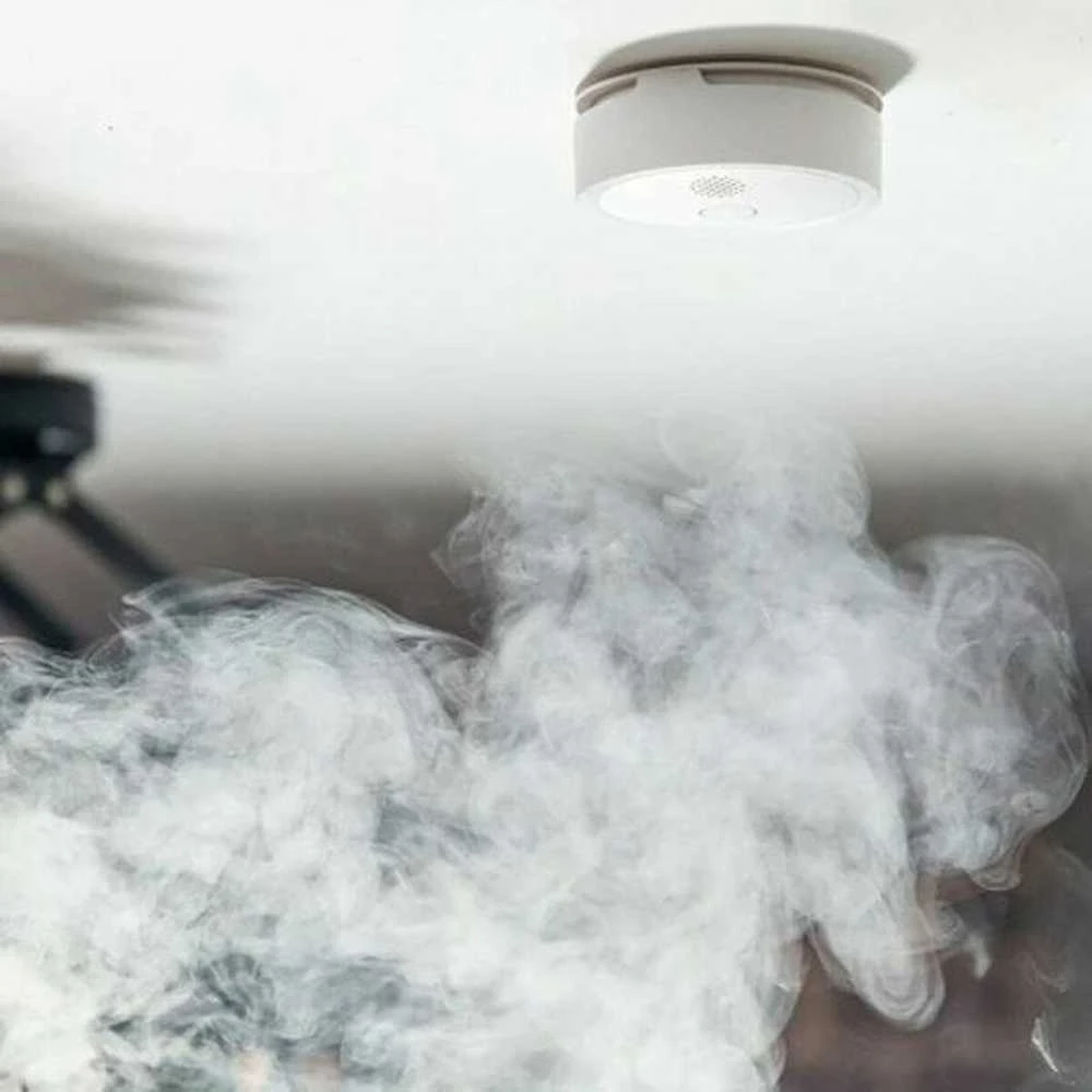 Shelly Plus Smoke Wifi dūmų sensorius / sirena