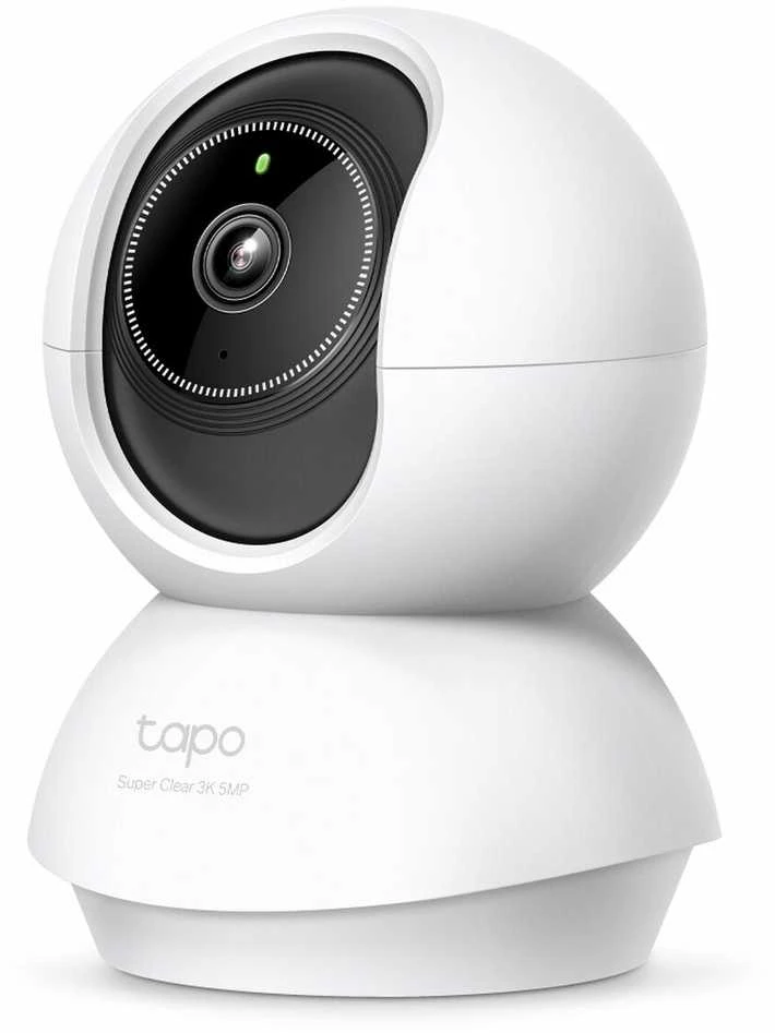 TP-LINK | Pakreipiama/sukama dirbtinio intelekto namų apsaugos „Wi-Fi“ kamera | Tapo C230 | Ant stalo/lubų tvirtinama | 5 MP | 4 mm/F2.0 | H.264 | „Micro SD“, maks. 512 GB