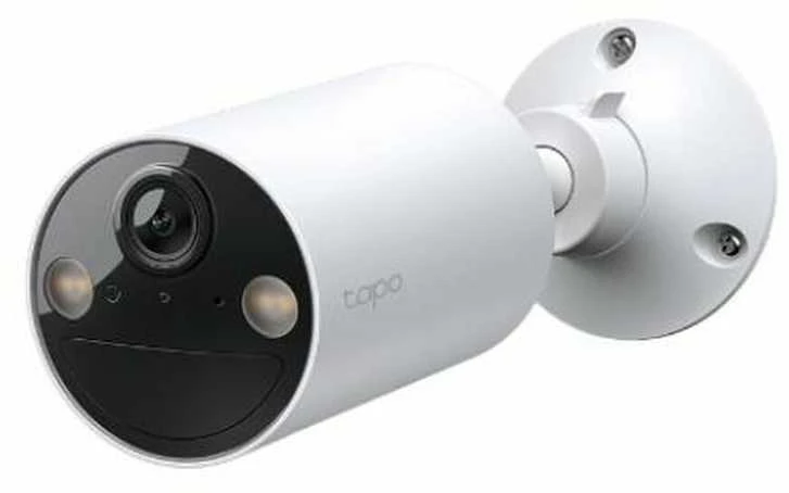 TP-Link kamera „Tapo TC82-KIT“ belaidė lauko apsaugos sistema, 2K 3MP, naktinio matymo, IP65 + TP-Link „Tapo“ saulės modulis 2,5 W, IP65, Juodas EU Baltas EU