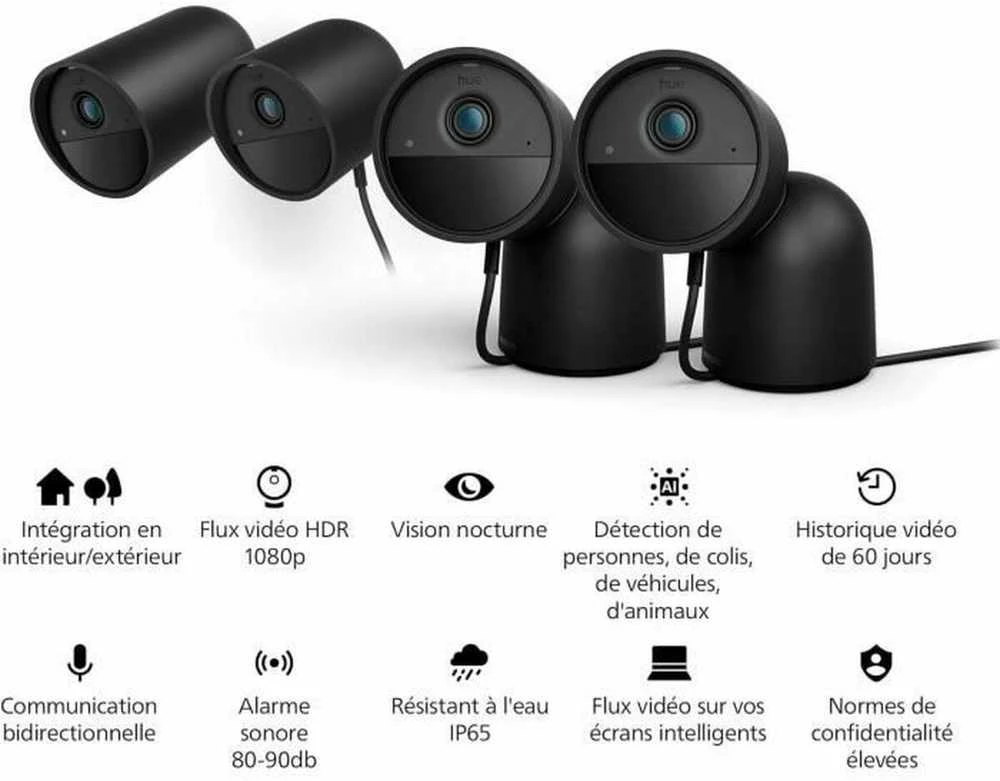 „Philips Hue“ | Saugi laidinė stalinė kamera | Kulka | IP65