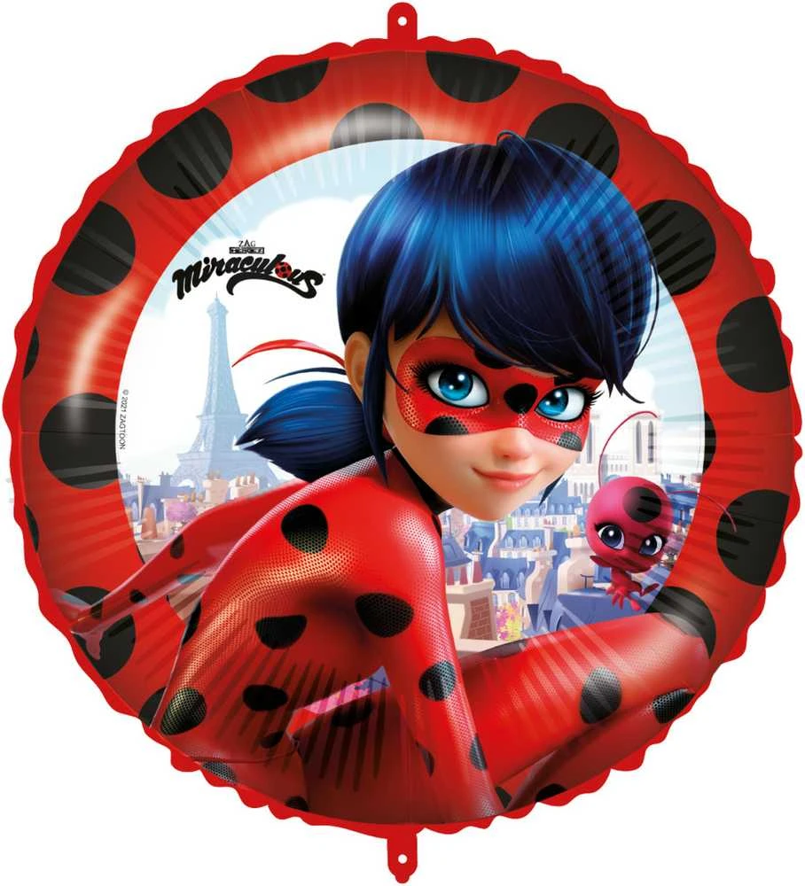 GoDan Stebuklingas ladybug 46cm Folic balionas