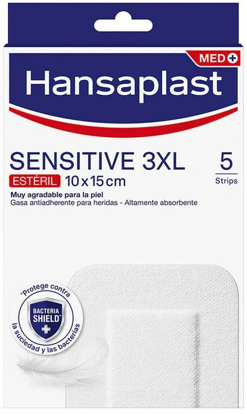 "Hansaplast Sensitive 3XL" 5 tvarsčiai