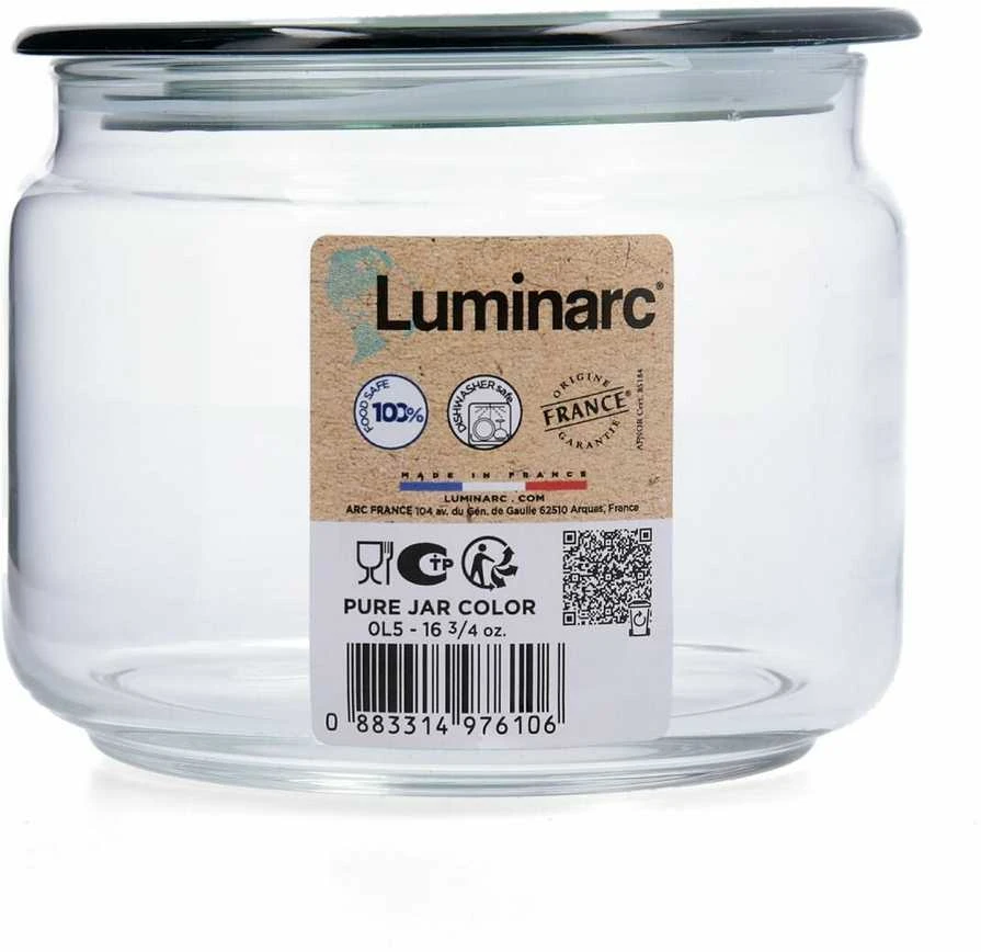 Klubo laikymo indelis 1,5 l LUMINARC