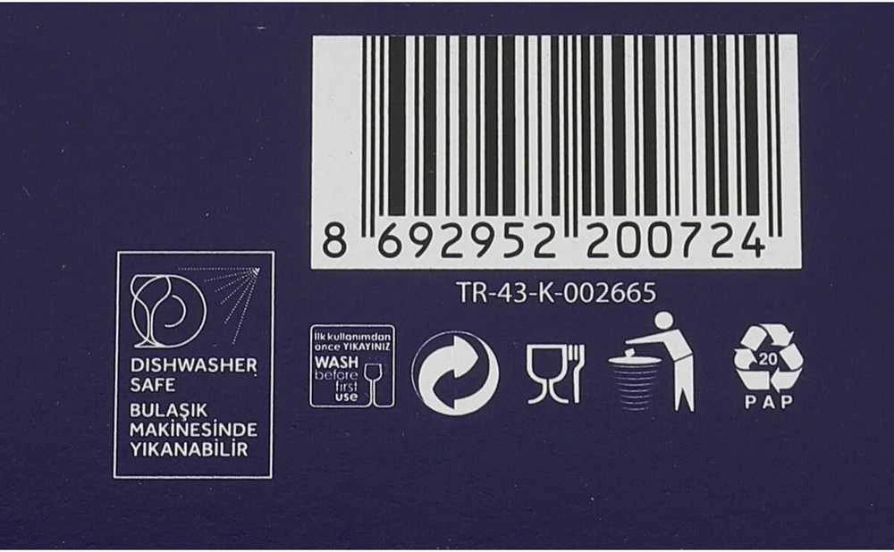 Viskio stiklinės LAV ODIN LV-ODN430F, 330 ml, 6 vnt.