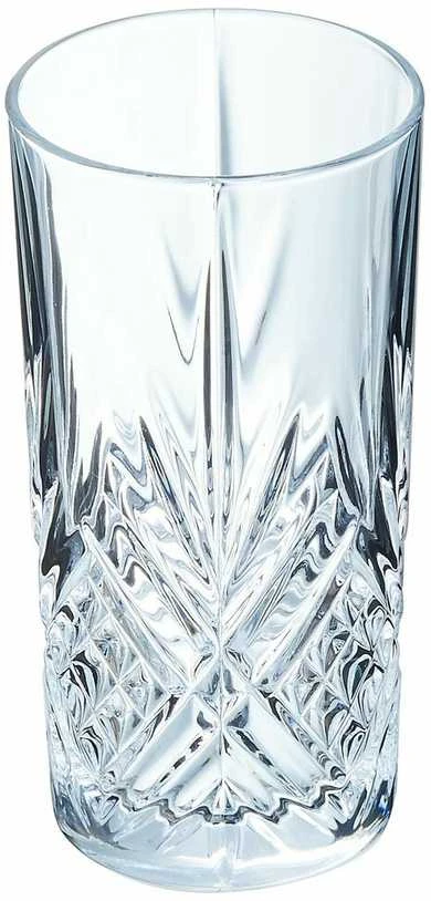 Arcoroc BROADWAY aukštos stiklinės su dideliu skaidrumu, 280 ml, 6 stiklinių rinkinys. Hendi L7256
