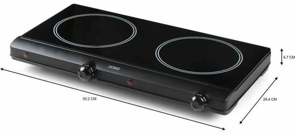 Kaitlentė DOMO DO339KP Double plate ceramic cooker