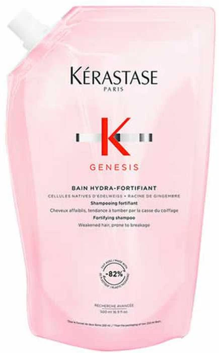 Kérastase Genesis Bain Hydra-Fortifiant (anti-Hair Fall Fortifying Šampūnas Refill), 500 ml