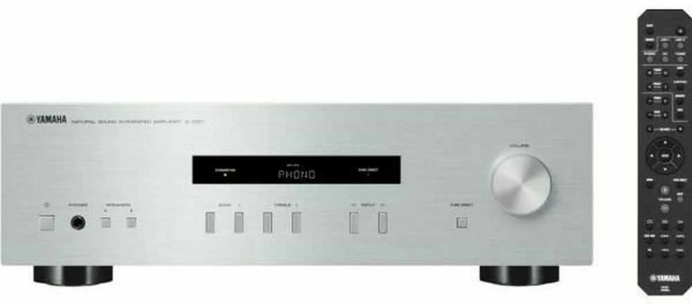 Stiprintuvas Yamaha S Yamaha A-S201 amplifier (sidabrinis)