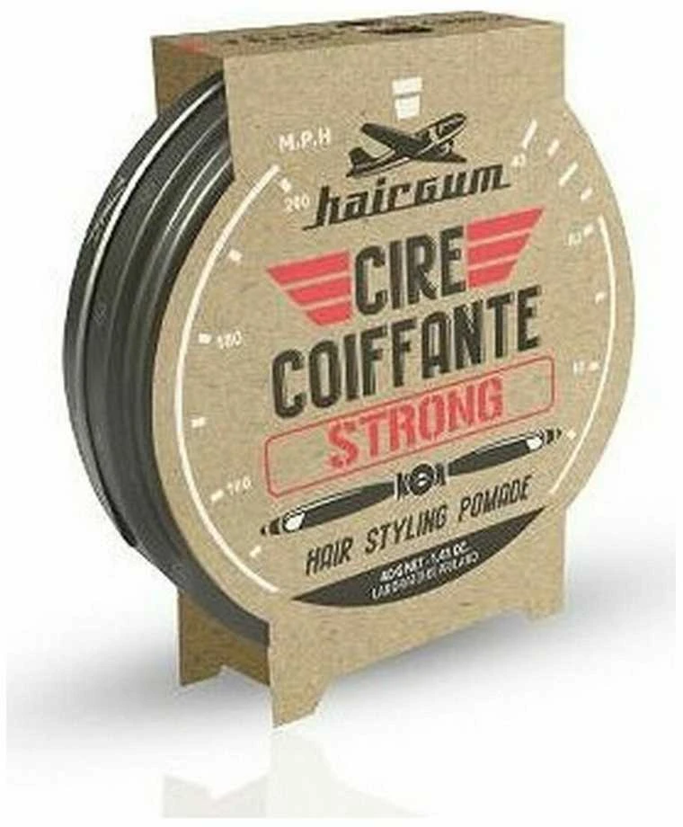 Hairgum Strong Hair Styling Pomade stiprios fiksacijos plaukų formavimo pomada 40g